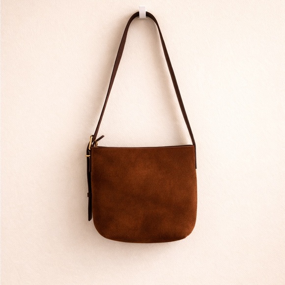 Quince Handbags - Quince Italian Leather Crossbody Bag Brown Minimalist Classic